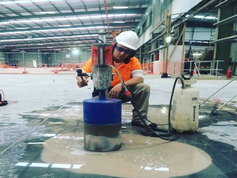 Core drilling
